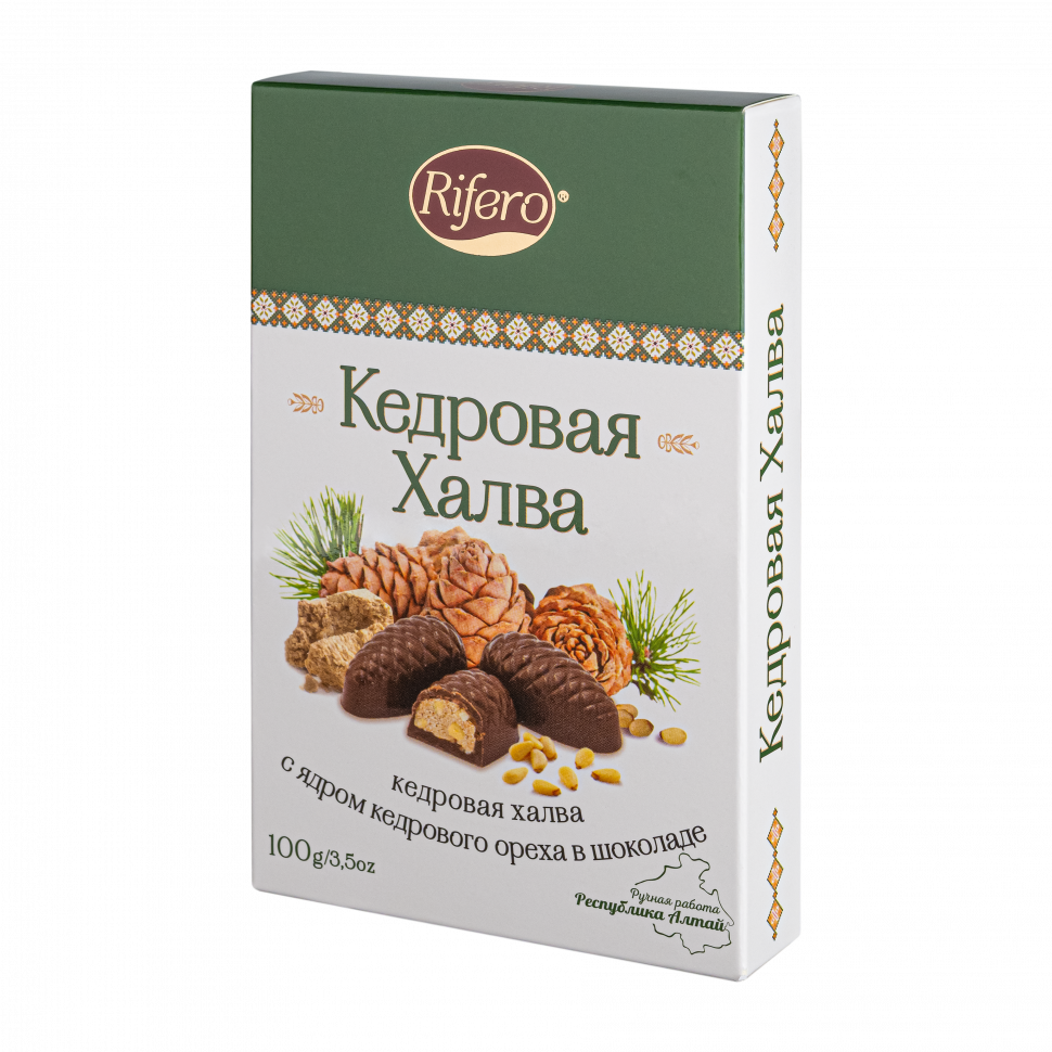  Риф и ко Конфеты "Кедровая халва" 100г   в Чите