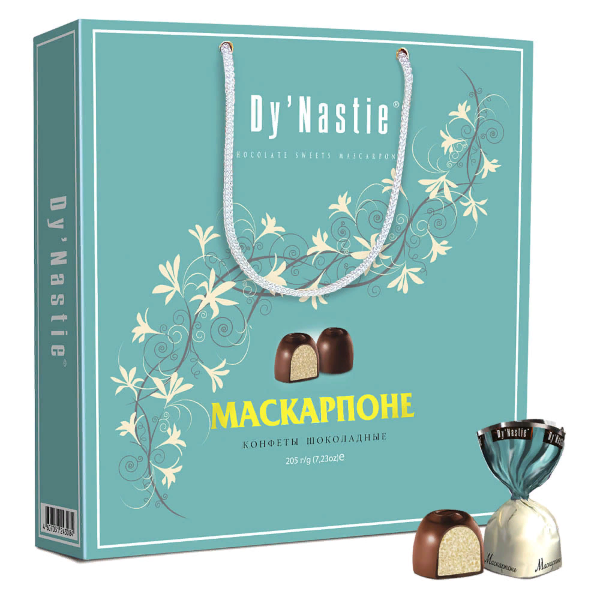 №3 Династия Сумка 170г Конфеты "Маскапроне" в Чите